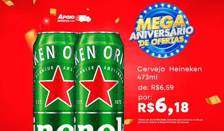 Cerveja Heineken Lata 473ml 31/05